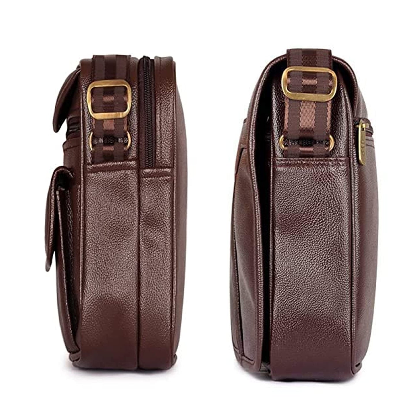 Clownfish sling bag - unisex chocolate brown style