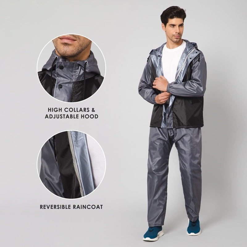 Clownfish Rock Rider Reversible Rain Suit - Running Gear