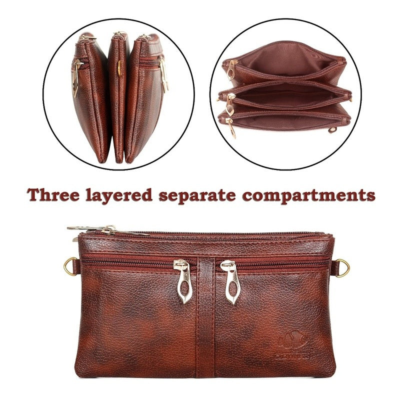 Clownfish Tiffany Wallet - Triple layered purse for cash and cards