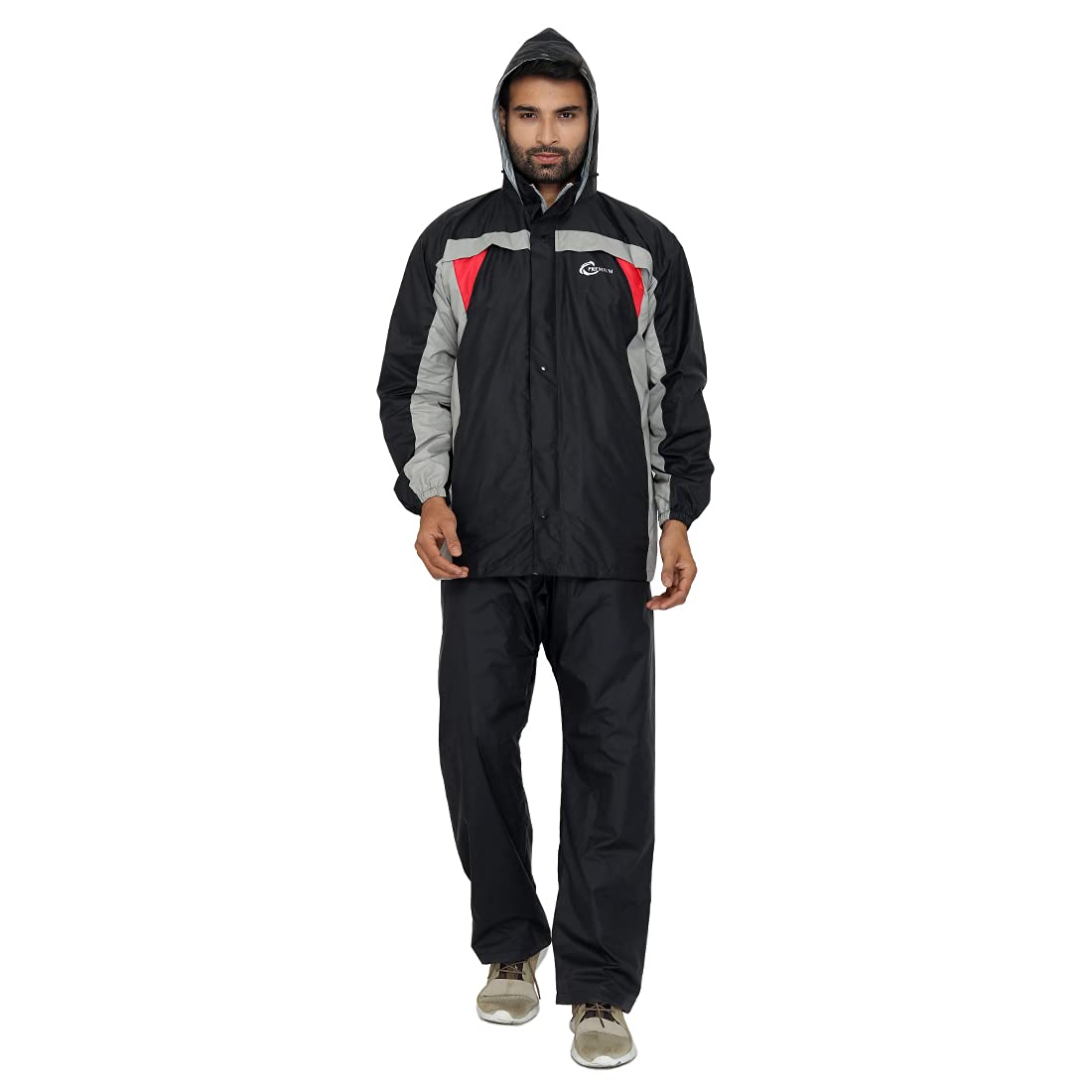 Clownfish double coating raincoat - Safety in low light