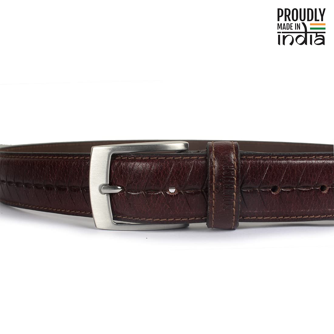 Clownfish men's leather belt - Gift for men