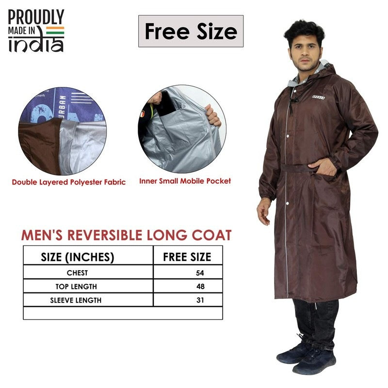 Clownfish Unisex Raincoat - Stylish & Practical for Commuting