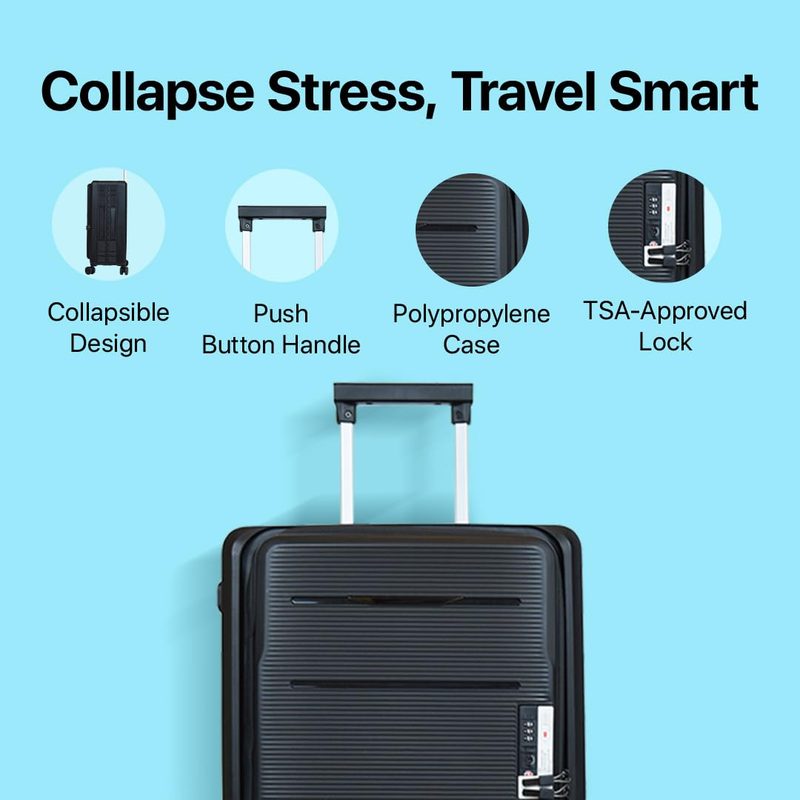 Clownfish Collapsible Series Luggage - Travel Suitcase