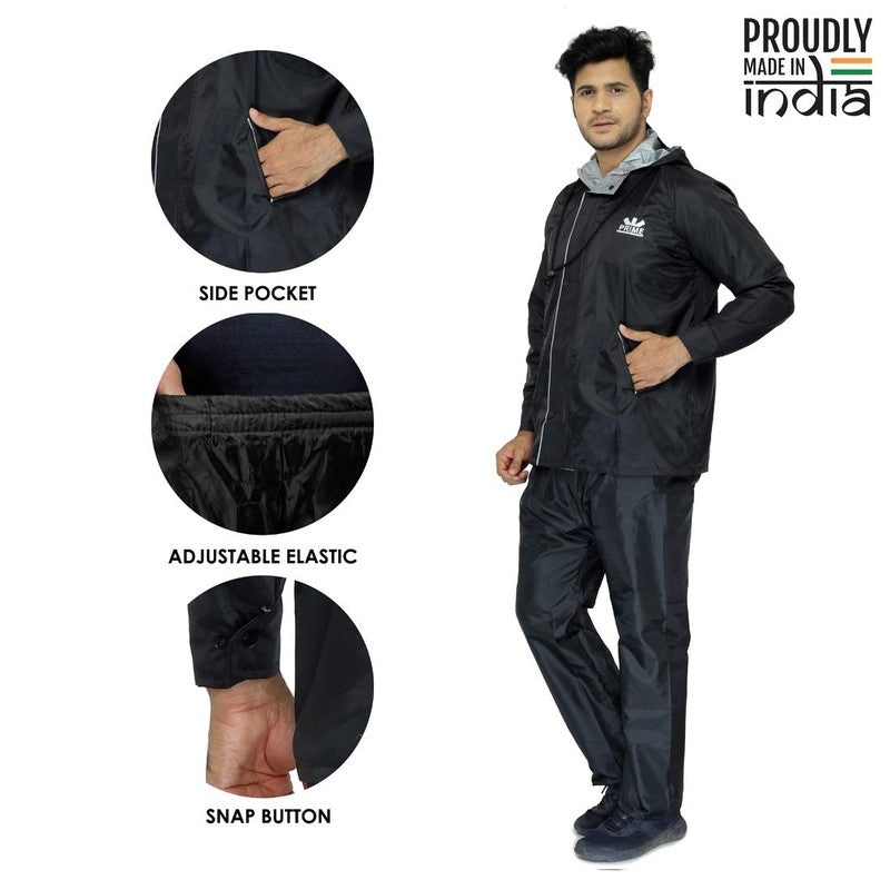 Clownfish waterproof raincoat - stylish outdoor wear for men