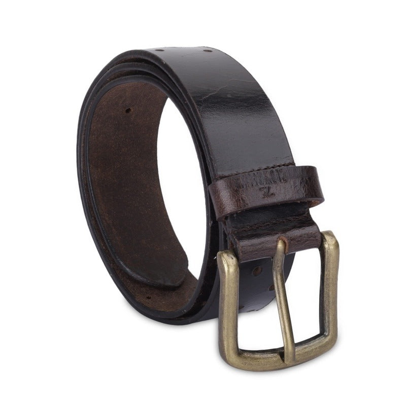 Clownfish men's leather belt - trendy accessory