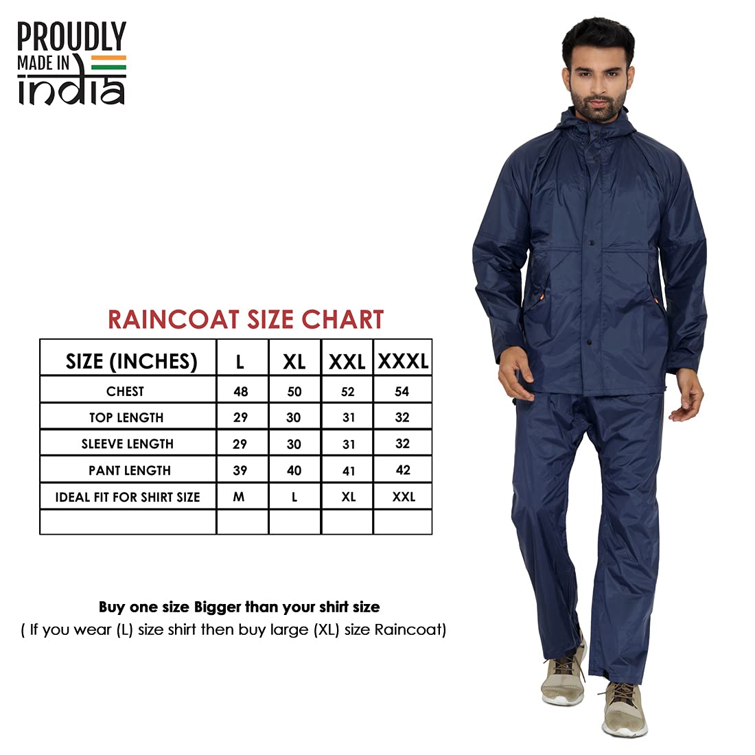 Clownfish Waterproof Rain Coat - Casual day use