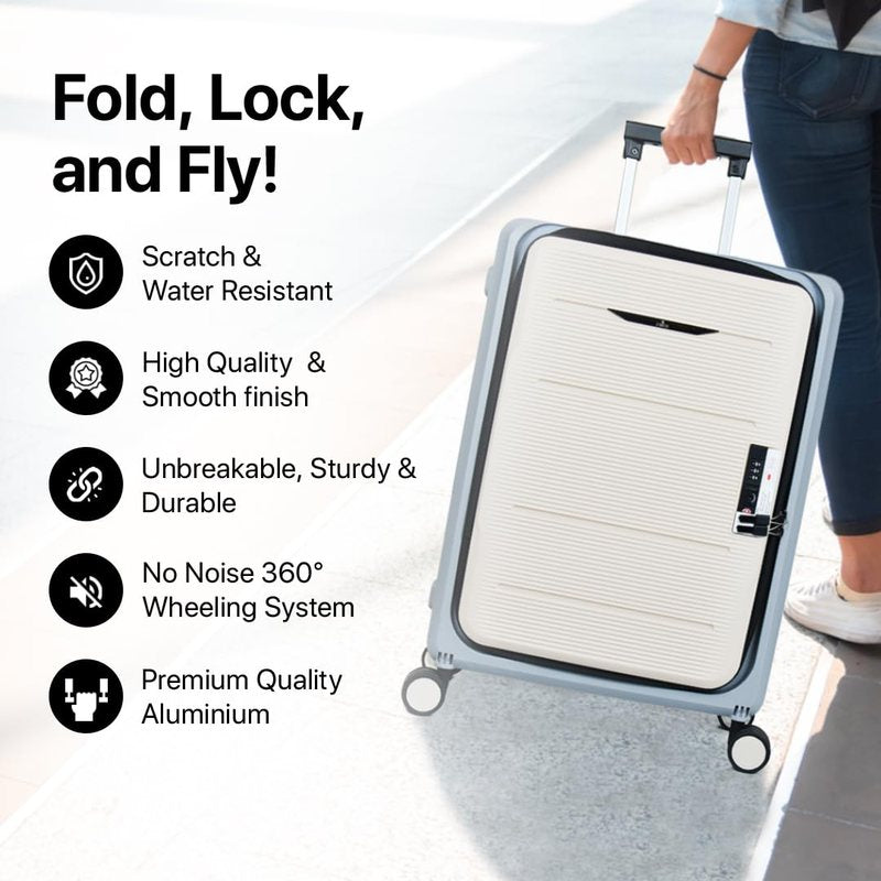 Clownfish trolley bag - compact for storage