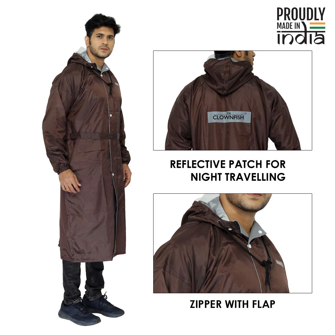 Clownfish Waterproof Coat - Comfortable for Casual Outings