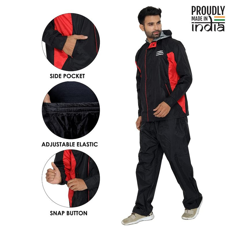 Clownfish Reflective Raincoat - Commuting use case