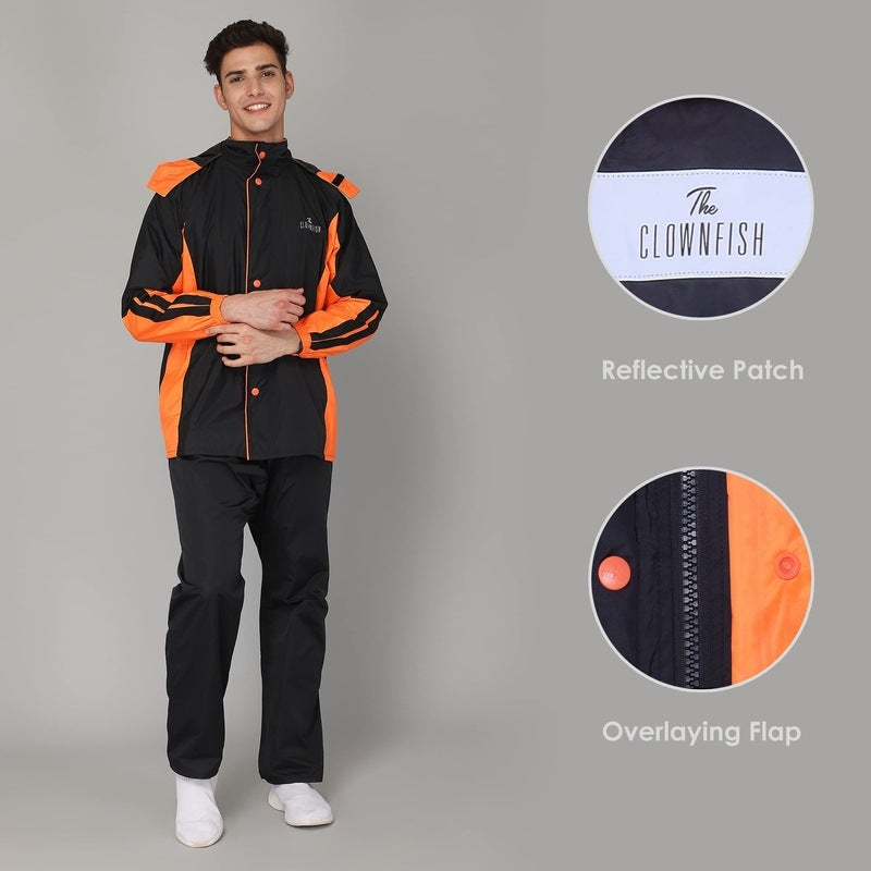 Clownfish Raincoat with Adjustable Hood - Casual outing