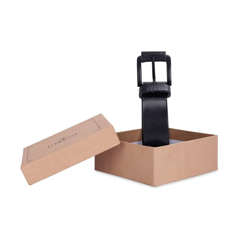 Clownfish men's leather belt - formal events