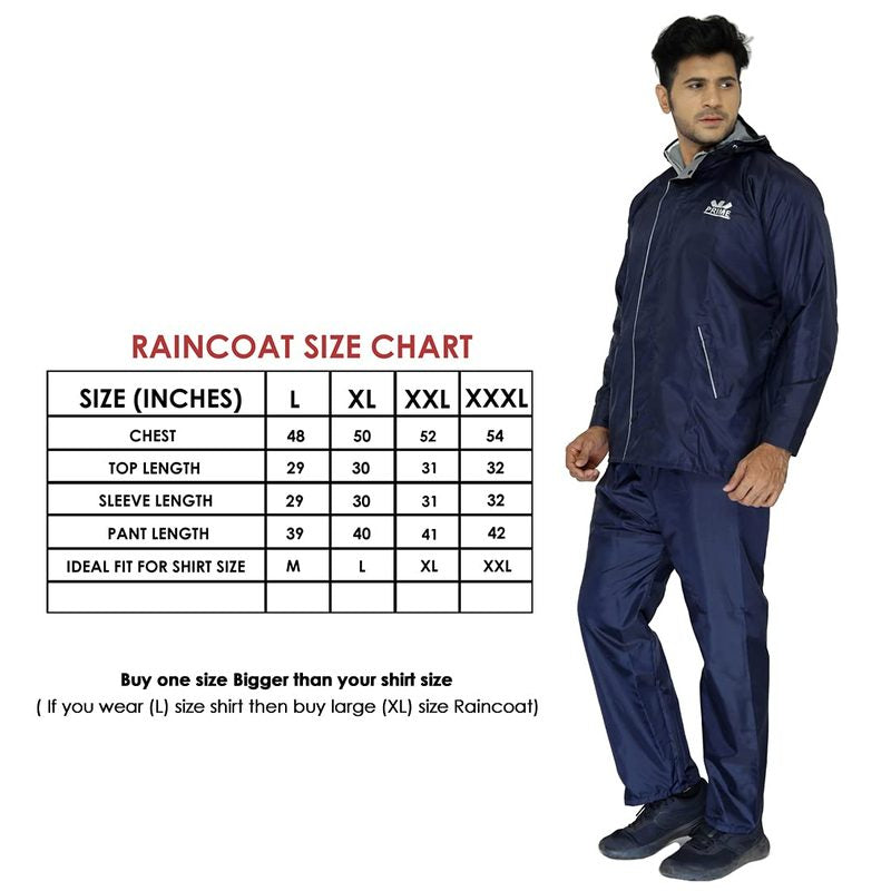 Clownfish raincoat - office commute on a rainy day