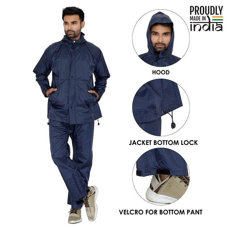 Clownfish Rain Coat for Men - Outdoor hiking experience
