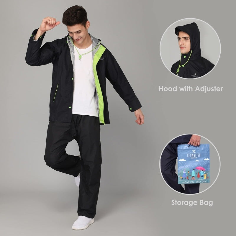 Clownfish raincoat - Running errands