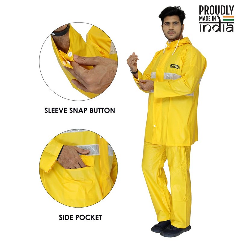 Clownfish Rain Coat - Traffic control visibility