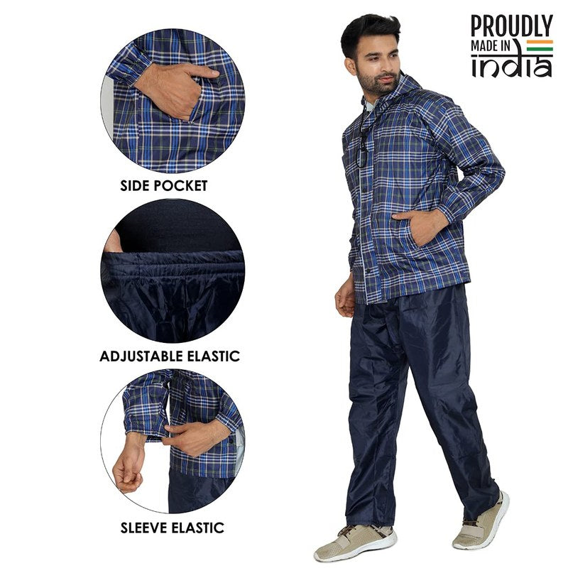 CLOWNFISH Men's Rain Coat - Versatile outdoor clothing