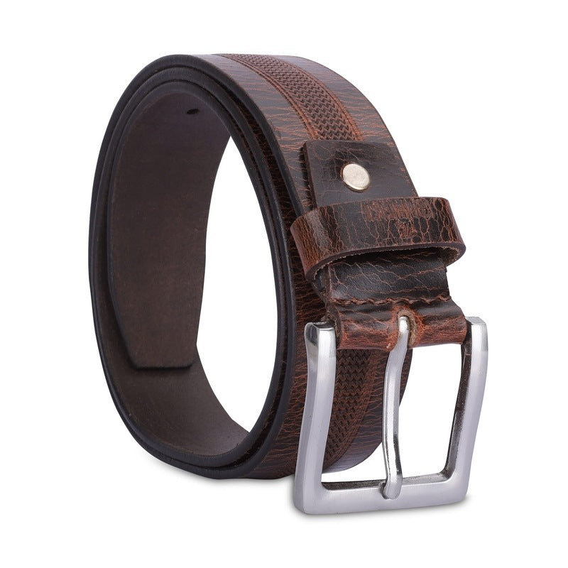 Clownfish embossed design belt - Trendy casual outings
