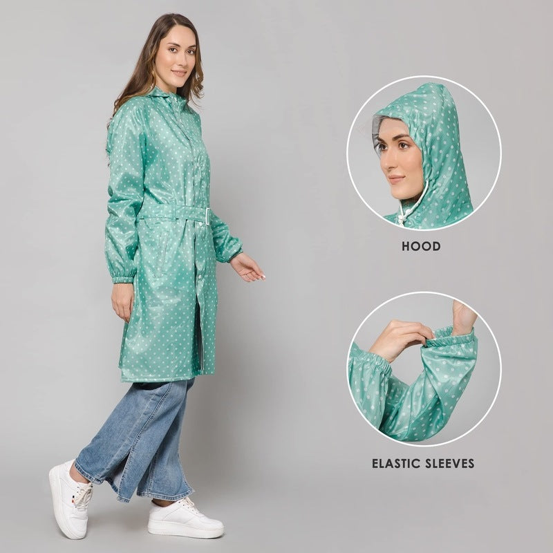 Clownfish Dotty Delight Raincoat - Fashionable Rain Gear