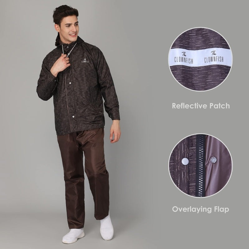 Clownfish Men's Waterproof Raincoat - Commuting