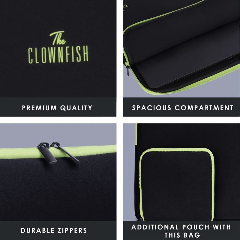 Clownfish laptop case - stylish travel accessory