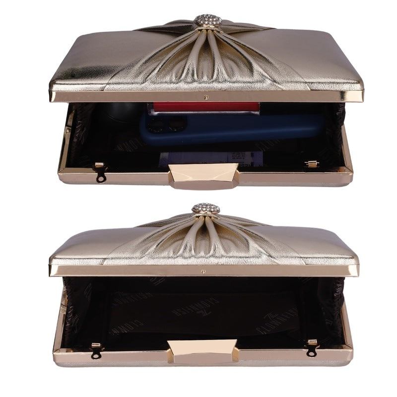 Clownfish clutch - Chic mobile holder evening bag