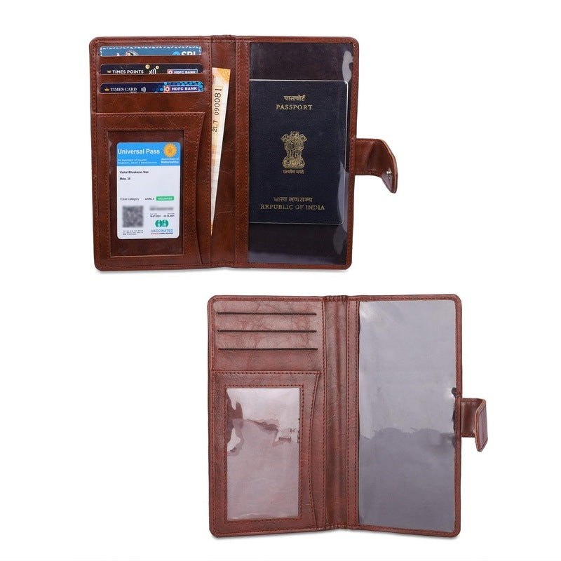 Clownfish Tapestry passport wallet - gift for travelers