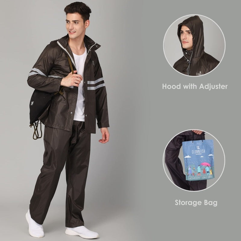 CLOWNFISH Darius raincoat - night visibility safety