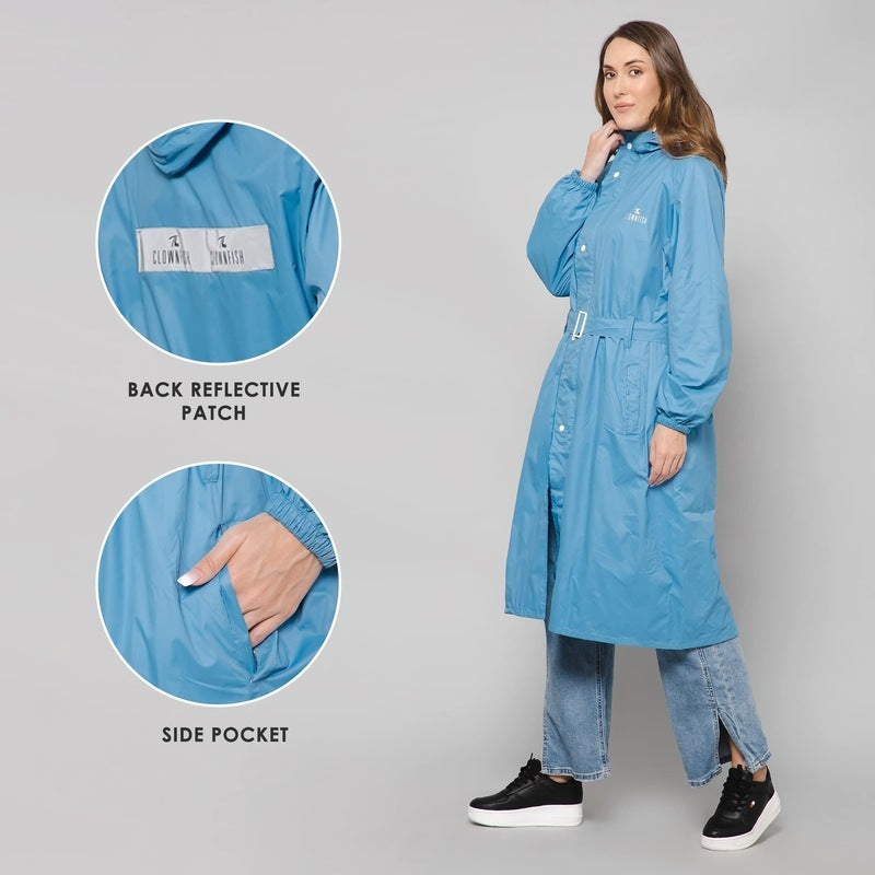 Clownfish women's rain jacket - Easy storage for travels