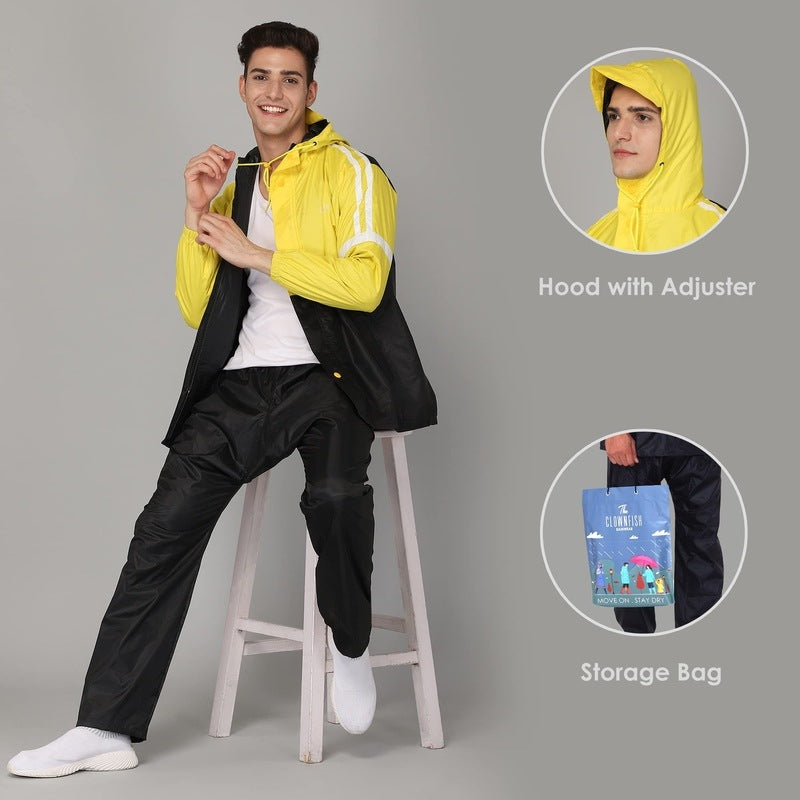 Clownfish Men's Solomon Blue Raincoat - Sports Ready