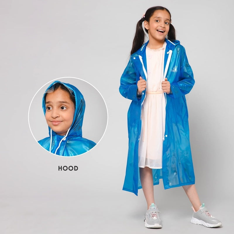 CLOWNFISH Kids Raincoat - Great for hiking adventures