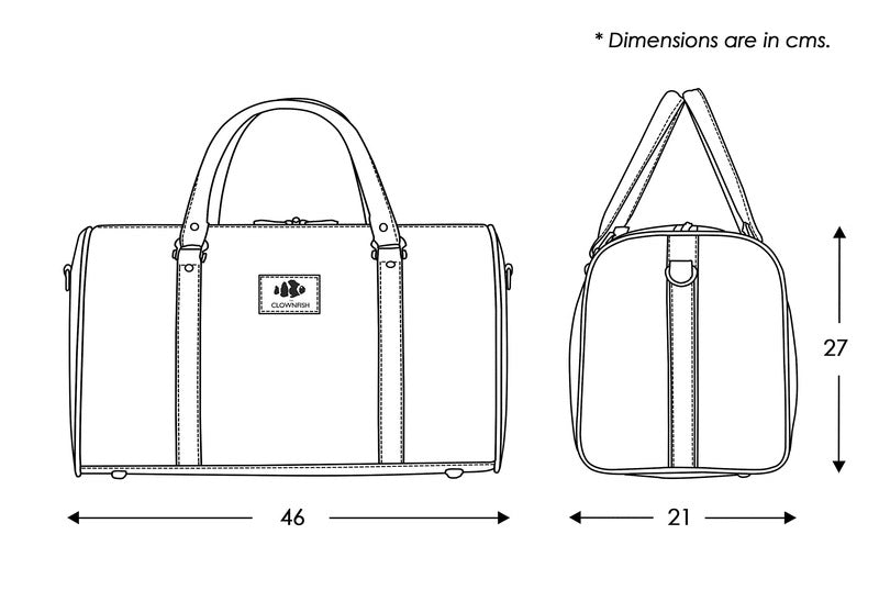 Clownfish Roadster Duffel - Stylish duffel for gym use