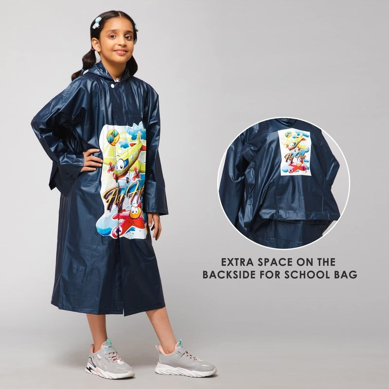 Clownfish Kids Longcoat - Safe and dry backpack holding