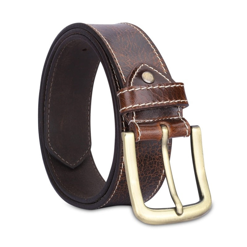 Clownfish men's genuine leather belt - durable everyday accessory