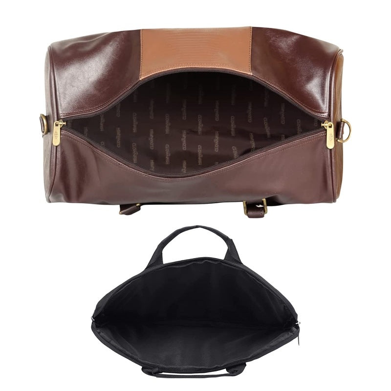Clownfish Faux Leather Bag - Weekend Getaway
