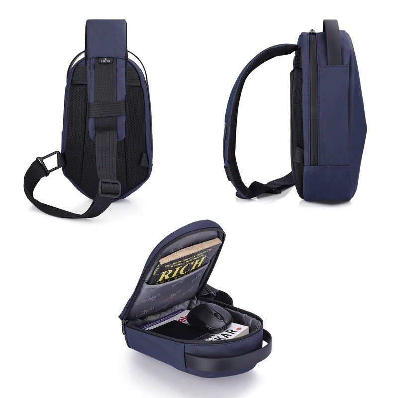 CLOWNFISH Sling Bag - USB charging bag for convenience