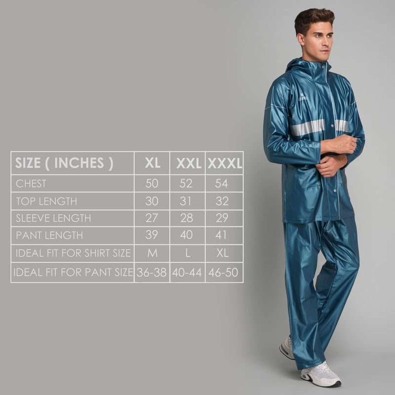 Clownfish Men's Waterproof Raincoat - Travel in style