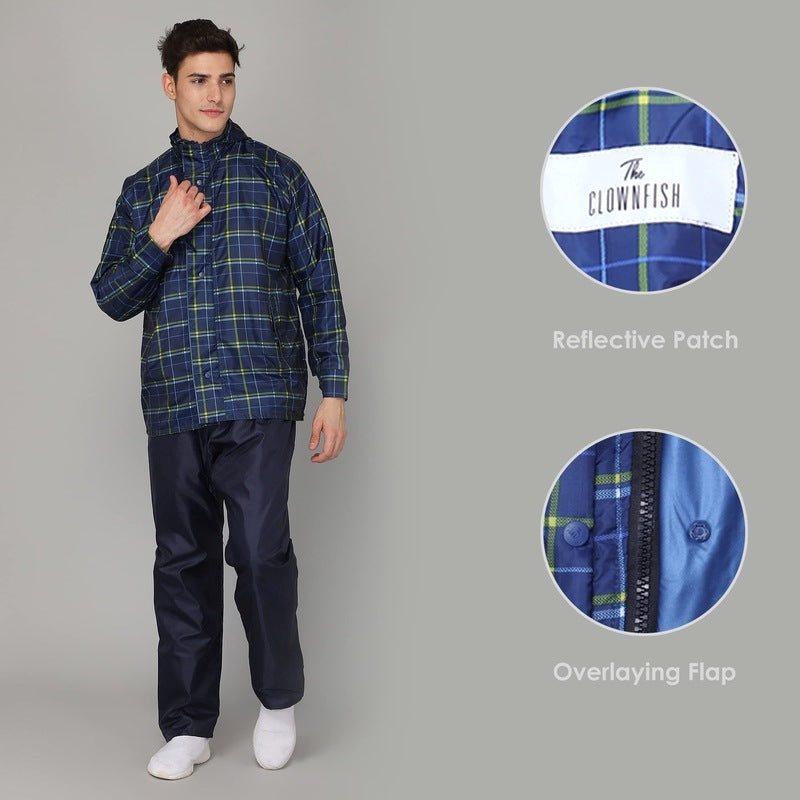 Clownfish Men's Waterproof Raincoat - Casual Wear