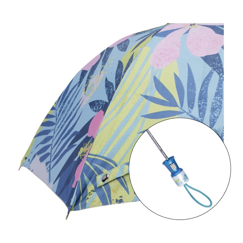 THE CLOWNFISH Umbrella 2- Fold Auto Open Waterproof 190 T Polyester Double Coated Silver Lined Umbrellas For Men and Women