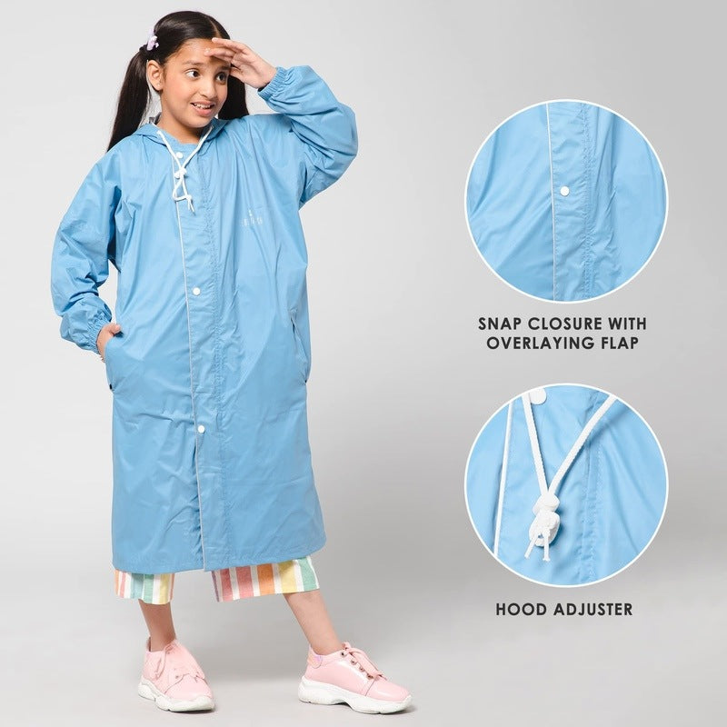 CLOWNFISH Waterproof Longcoat - Great for rainy family outings