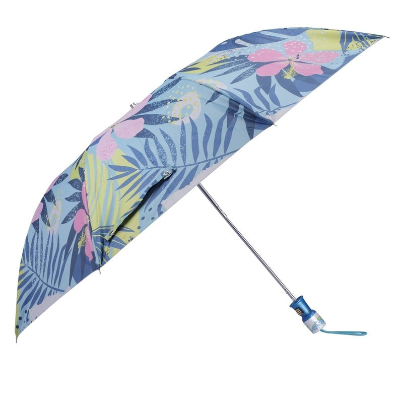 THE CLOWNFISH Umbrella 2- Fold Auto Open Waterproof 190 T Polyester Double Coated Silver Lined Umbrellas For Men and Women