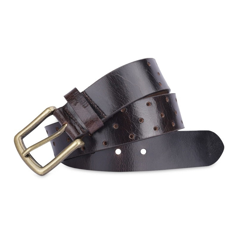 Clownfish men's leather belt - perfect for formal wear