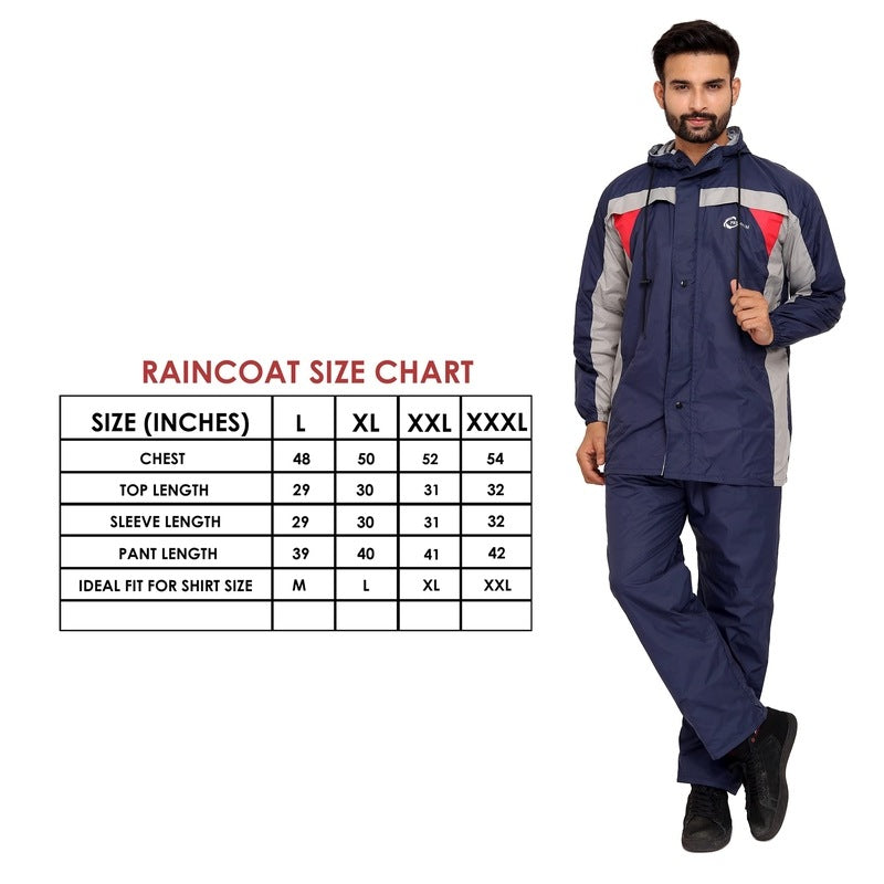 Clownfish premium blue raincoat - travel wear