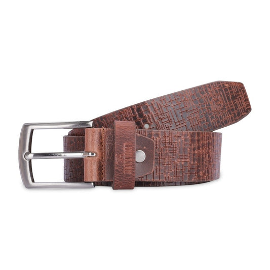 Clownfish men's flexible leather belt - everyday comfort