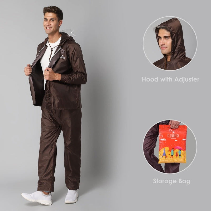 Clownfish rain coat - construction site protection