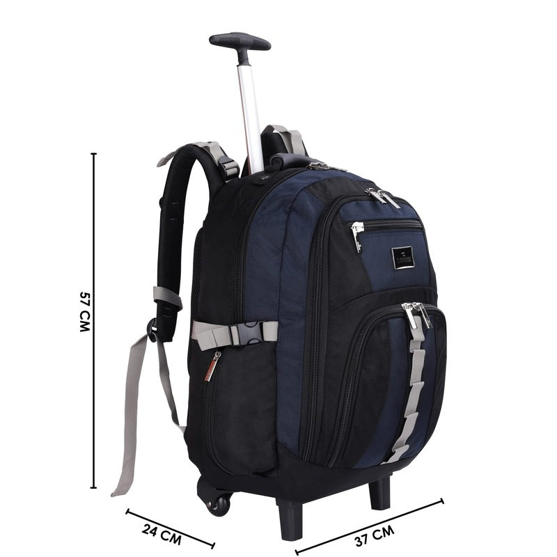 Clownfish water resistant trolley backpack - weekend trips