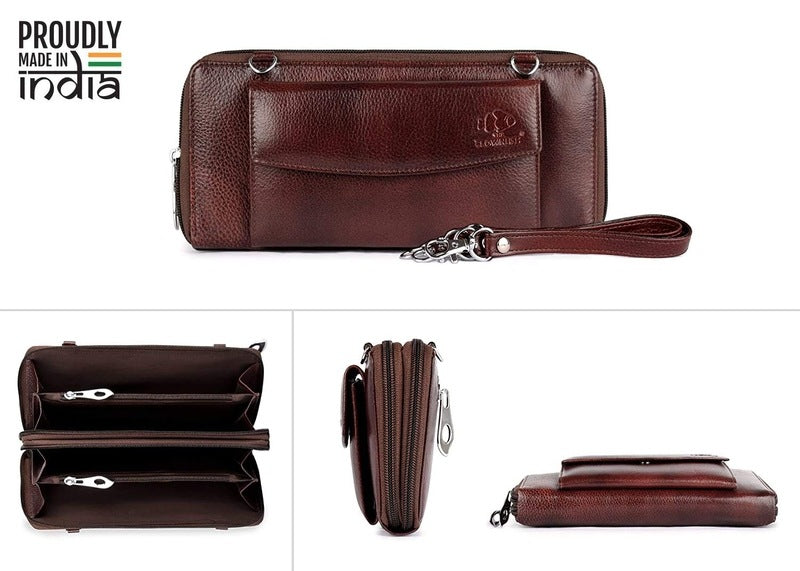 Clownfish Dark Brown Women's Wallet - Functional Design