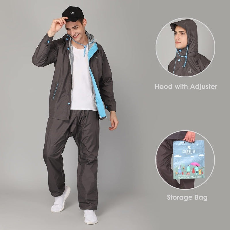 Clownfish raincoat with hood - casual outings