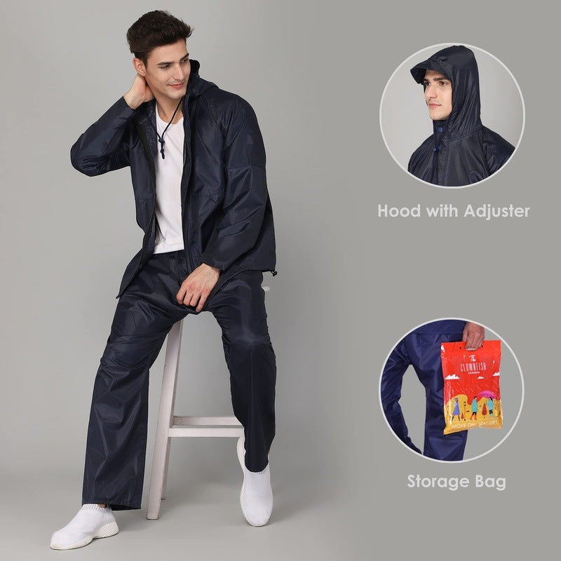 Clownfish blue rainwear - portable and lightweight