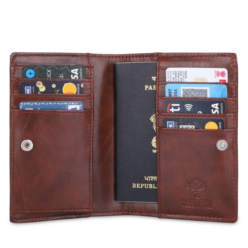 Clownfish Lightweight Passport Wallet - For Easy Access