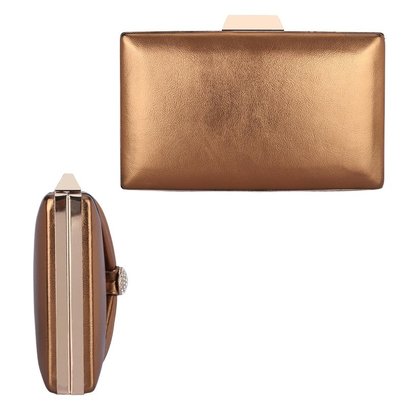 Clownfish Faux Leather Womens Party Clutch - Prom Night